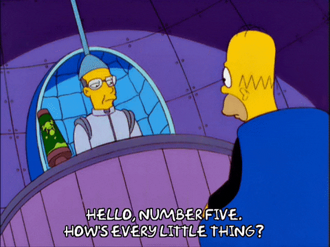 Commanding Homer Simpson GIF - Find & Share on GIPHY