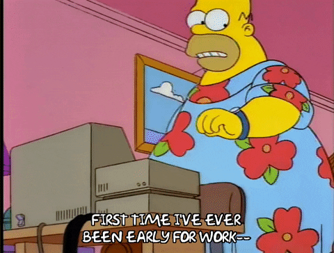 Episode 7 Working From Home GIF by The Simpsons