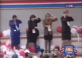Democratic National Convention 90S GIF by Election 2016