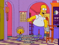Homer Simpson Baby Gif Find Share On Giphy
