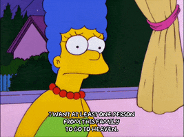 scolding marge simpson GIF