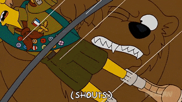 Episode 7 Bear GIF by The Simpsons