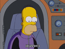 scared homer simpson GIF