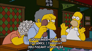 being sneaky homer simpson GIF