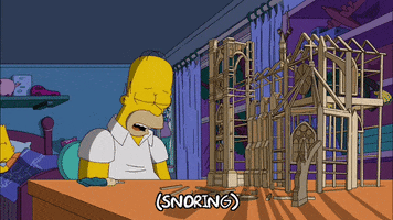 Episode 18 Sleep GIF by The Simpsons