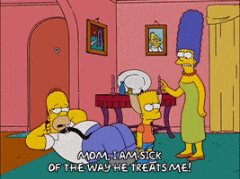 angry homer simpson GIF