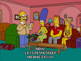 Chatting Season 17 GIF by The Simpsons