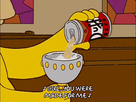 pour a beer homer simpson GIF