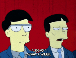 Season 6 What A Week GIF by The Simpsons