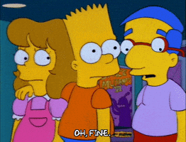 Season 3 Whatever GIF by The Simpsons