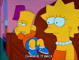 Sad Season 3 GIF by The Simpsons
