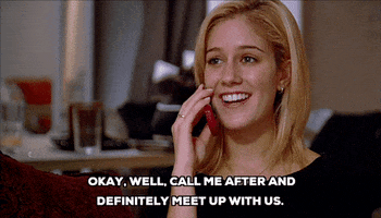 okay well call me after and definitely meet up with us heidi montag GIF by The Hills
