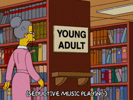 Episode 8 Library GIF by The Simpsons
