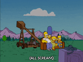 homer simpson couch gag GIF