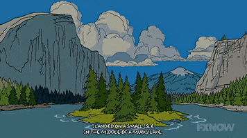 the simpsons trees GIF