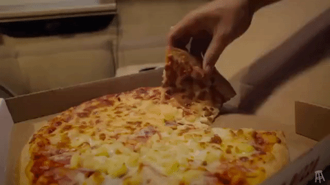 Wie viele Stück Pizza isst du meistens
