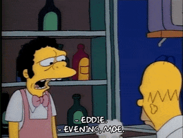 Season 1 Eddie GIF by The Simpsons