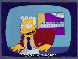 Shocked Season 3 GIF by The Simpsons