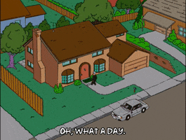 Episode 16 Someone Walking Up To Door Of House GIF by The Simpsons