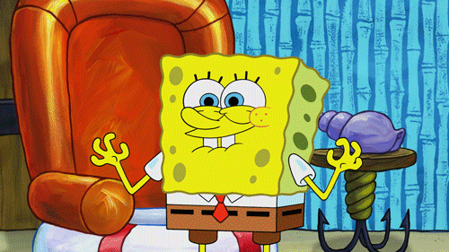 spongebob squarepants writing GIF by Nickelodeon