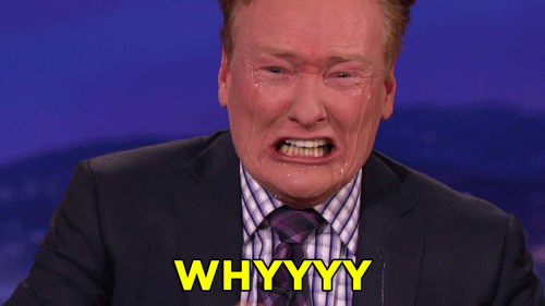 Team Coco Crying Cry Why Conan Obrien Gif