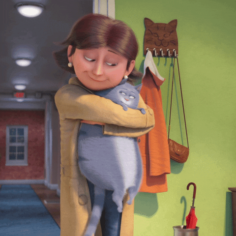Cat Love GIF by The Secret Life Of Pets
