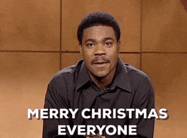 tracy morgan merry christmas everyone GIF by Saturday Night Live