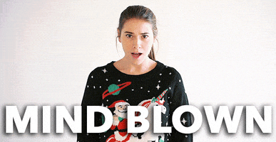 Ugly Sweater Wow GIF by TipsyElves.com