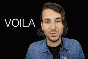 Voila GIF by Bobby Bazini