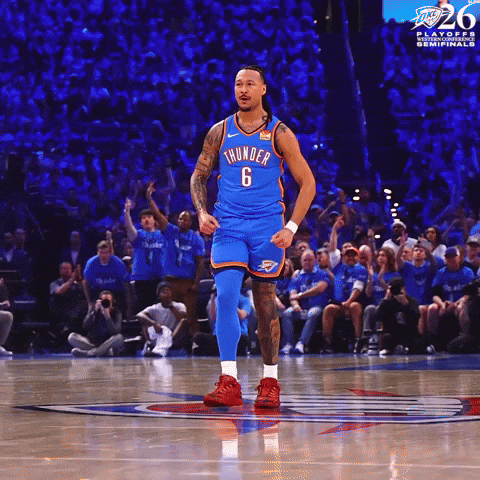 Lets Go Basketball GIF by OKC Thunder