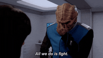 fox broadcasting fighting GIF by The Orville
