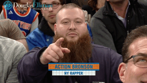 Action Bronson Celebrity GIF by NBA