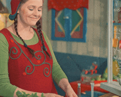 santa claus office wow GIF by The Elves!