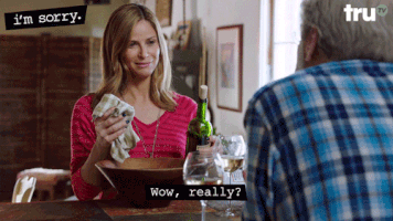 andrea savage wow GIF by truTV
