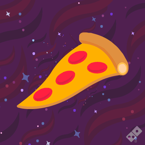 illustration space GIF by Domino’s UK and ROI
