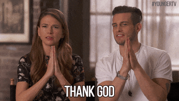 sutton foster thank you GIF by YoungerTV