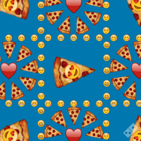 Happy Pizza GIF by Domino’s UK and ROI
