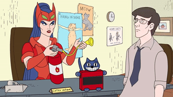 Animated Series Fire Extinguisher GIF