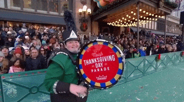 marching band drummer GIF by The 91st Annual Macy’s Thanksgiving Day Parade