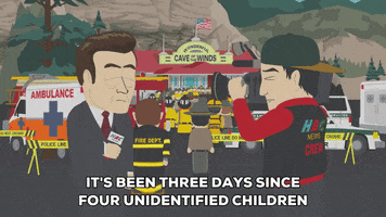 cave-in television GIF by South Park 