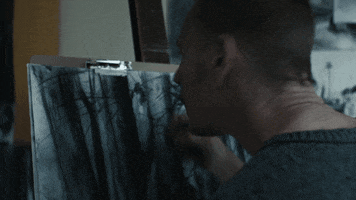 ben daniels painting GIF by The Exorcist FOX