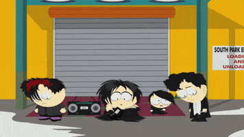 goth kids dancing GIF by South Park 