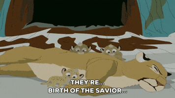 mother lion GIF by South Park 