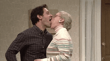 Making Out Kate Mckinnon GIF by Saturday Night Live