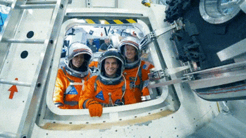 orion space capsule GIF by NASA