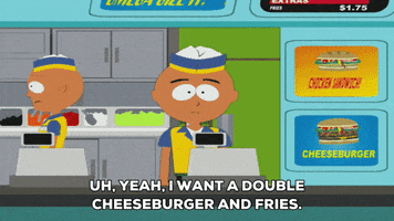 fast food order GIF by South Park 