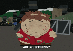 eric cartman zombie GIF by South Park 