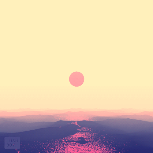 Neon Relaxing GIF by Allison House