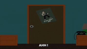 surprised door GIF by South Park 