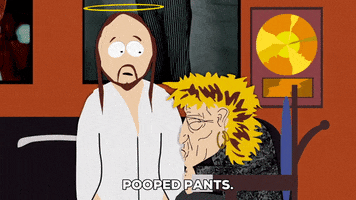 jesus poop GIF by South Park 